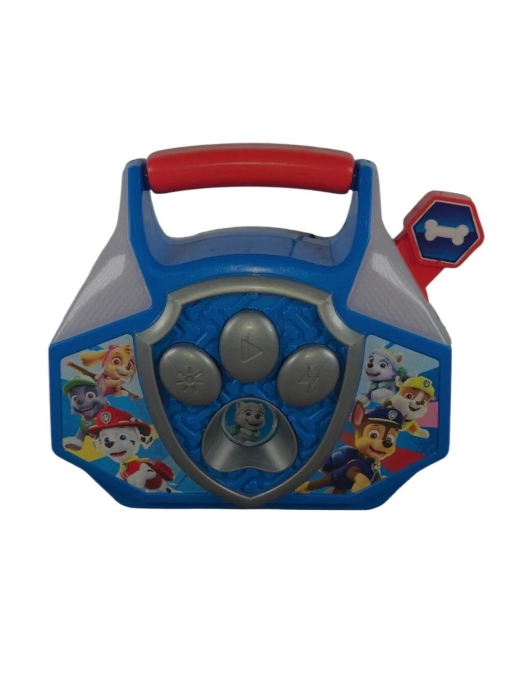 Ekids PAW Patrol Mini Boombox with Built-in Music Flashing Lights Kids Music Toy